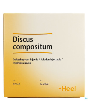 Discus compositum    amp 100x2,2ml heel