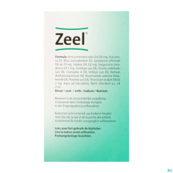Zeel amp 100x2,0ml heel