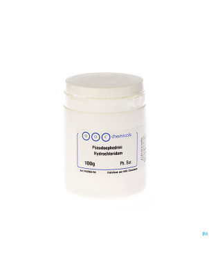 Pseudoephedrine hcl    100g abc