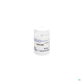 Quinine sulfate    25g abc