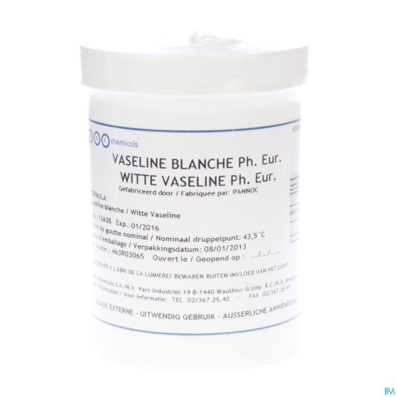 Vaseline blanche    1kg abc