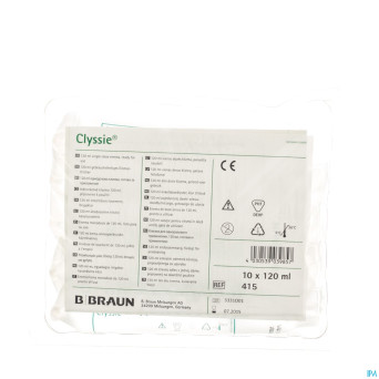 Clyssie lavement    10x120ml 415