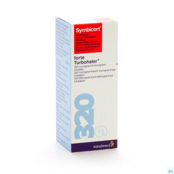 Symbicort forte turbohaler 320/9,0 mcg doses 1x60