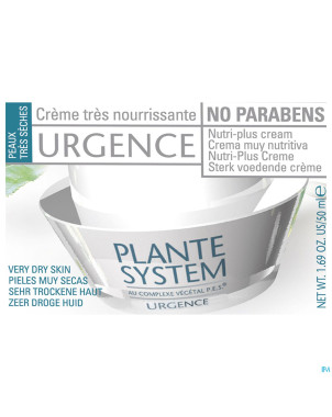 Plante system urgence cr tres nourrissante 50ml