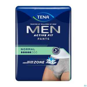 Tena men active fit pants norm.gris l/xl 10 772802