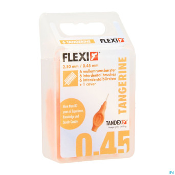 Flexi orange brossette ultra fine interdentaire  6