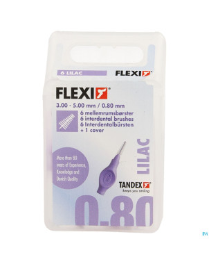 Flexi purple brossette extra fine taper. interd. 6