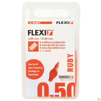 Flexi red brossette super fine interdentaire    6