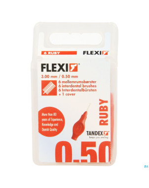 Flexi red brossette super fine interdentaire    6