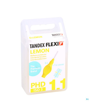 Flexi yellow brossette fine interdentaire    6
