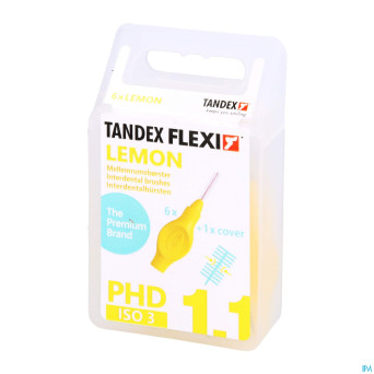 Flexi yellow brossette fine interdentaire    6