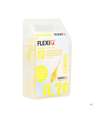 Flexi yellow brossette fine interdentaire    6