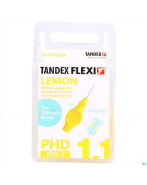 Flexi yellow brossette fine interdentaire    6