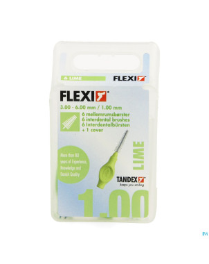Flexi green brossette tapered interdentaire    6