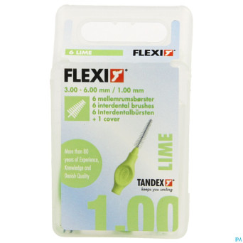 Flexi green brossette tapered interdentaire    6