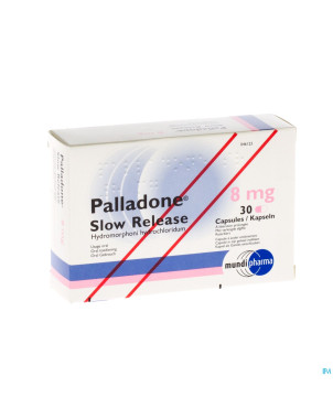 Palladone slow release  8 mg caps 30x 8mg