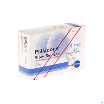 Palladone slow release  4 mg caps 30x 4mg