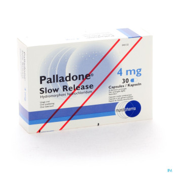 Palladone slow release  4 mg caps 30x 4mg