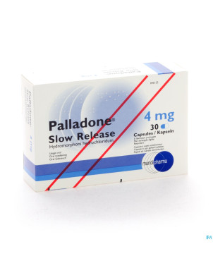 Palladone slow release  4 mg caps 30x 4mg