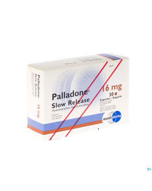 Palladone slow release 16 mg caps 30x16mg
