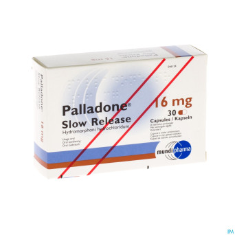 Palladone slow release 16 mg caps 30x16mg