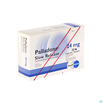 Palladone slow release 24 mg caps 30x24mg