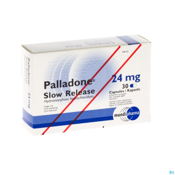 Palladone slow release 24 mg caps 30x24mg