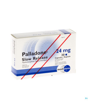 Palladone slow release 24 mg caps 30x24mg