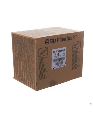 Bd seringue 22g 1 1/4  5ml 30x0,7mm 100