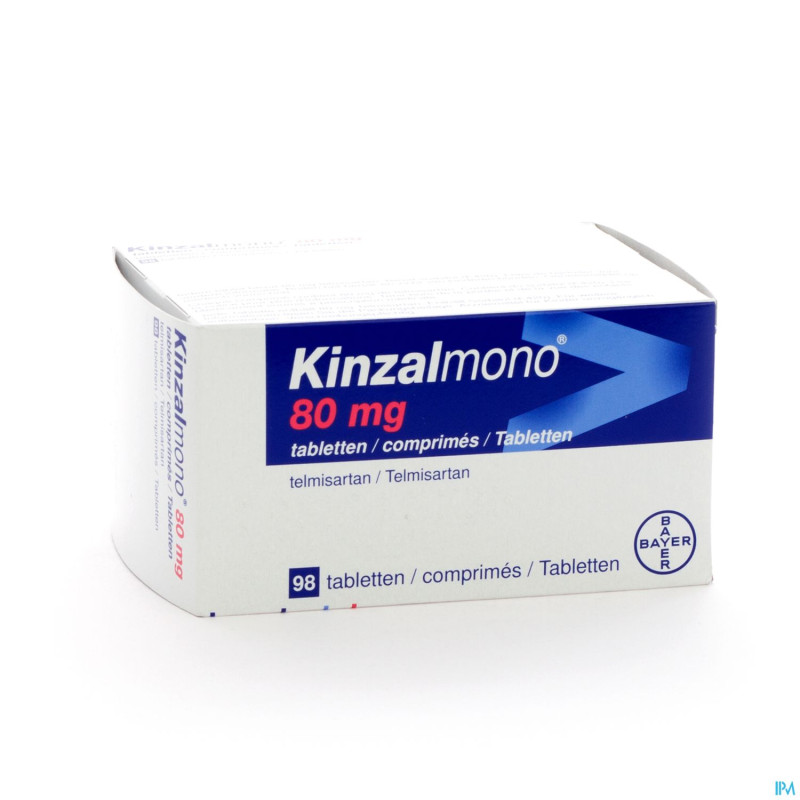 Kinzalmono 80 mg comp 98 x 80 mg
