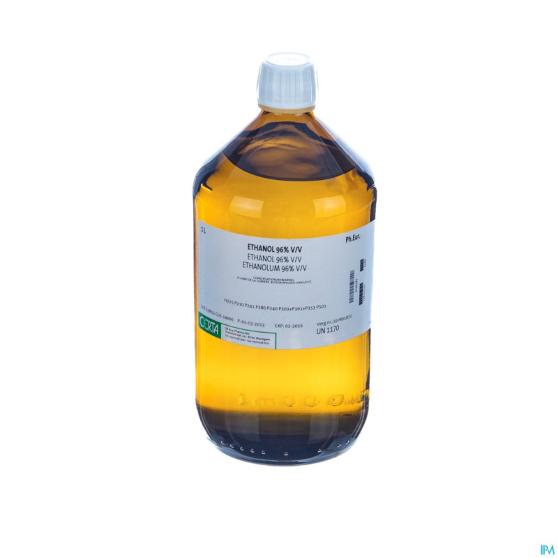 Ethanol 96% buvable    1l certa