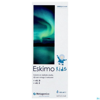 Eskimo kids tutti frutti    105ml 2820  metagenics