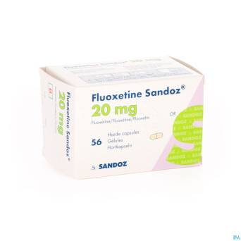 Fluoxetine sandoz 20 mg caps 56x20mg