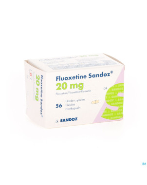 Fluoxetine sandoz 20 mg caps 56x20mg