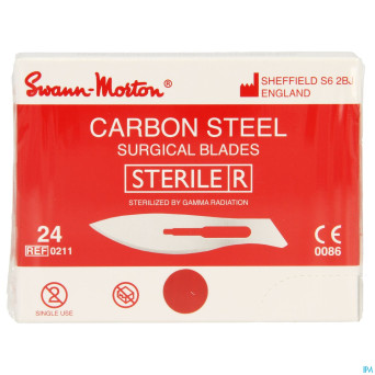 Bistouris s.m lames ster n24    100