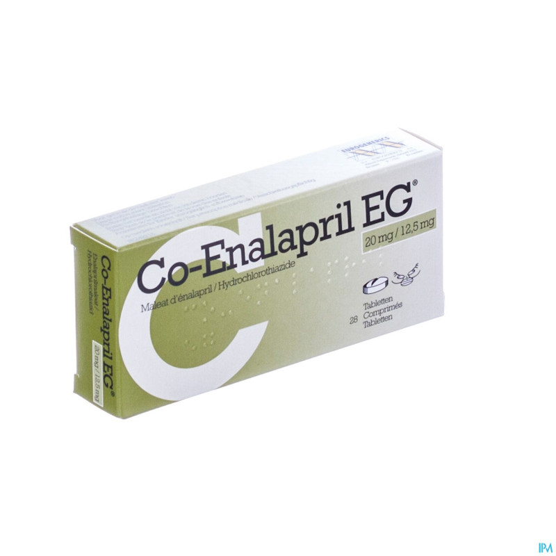 Co enalapril eg 20/12,5 mg comp 28
