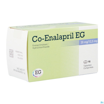 Co enalapril eg 20/12,5mg   comp 98