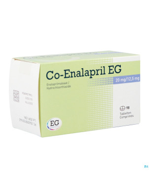 Co enalapril eg 20/12,5mg   comp 98