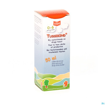 Tussikind sirop sans sucre vsm  gutt  50ml