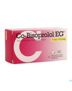 Co bisoprolol eg 5,0 mg/12,50 mg comp 28