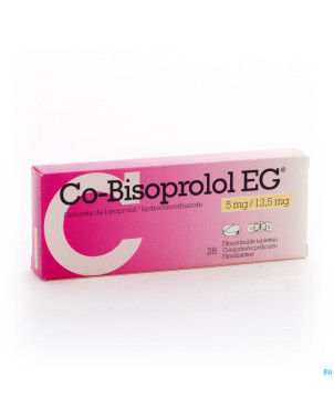 Co bisoprolol eg 5,0 mg/12,50 mg comp 28