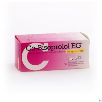 Co bisoprolol eg 5,0mg/12,50mg comp 56