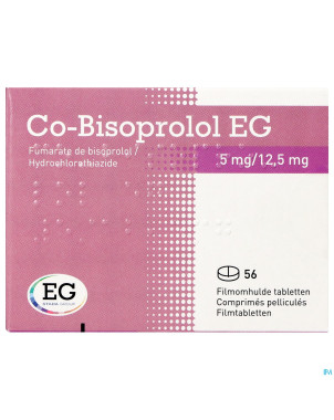 Co bisoprolol eg 5,0mg/12,50mg comp 56