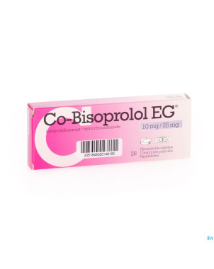 Co bisoprolol eg 10 mg/25 mg comp 28