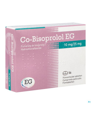 Co bisoprolol eg 10mg/25mg comp 56