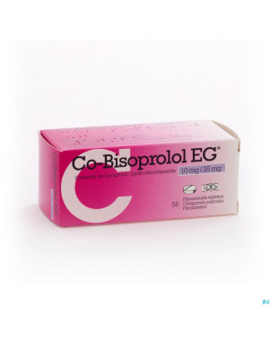 Co bisoprolol eg 10mg/25mg comp 56