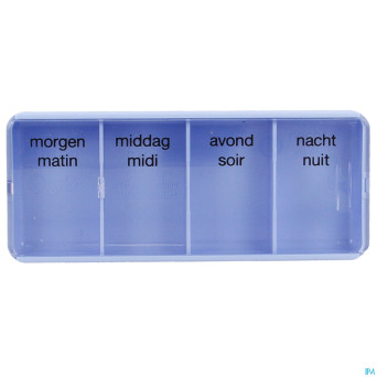 Medi 4 pilulier journalier 4 cases