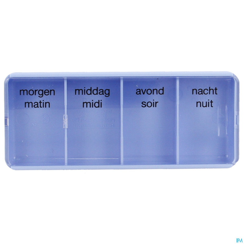Medi 4 pilulier journalier 4 cases