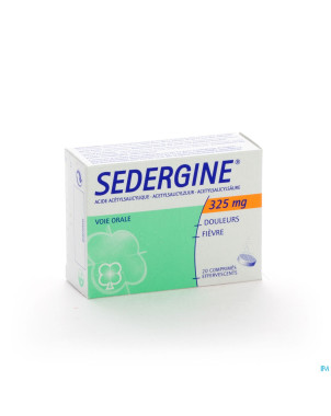 Sedergine 325mg comp efferv.  20
