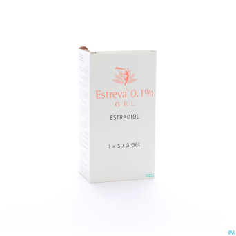 Estreva gel 3 x 50 gr 0,1 %
